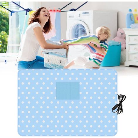 Couverture chauffante électrique jusqu'à 5 heures, minuterie d'arrêt automatique, protection contre la surchauffe, lavable en machine, couverture chauffante électrique USB pour voiture, couverture cha (1/4)
