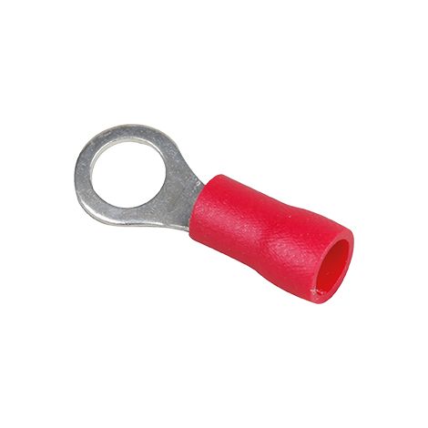 Boite de 50 cosses à oeil rond - 0,5 à 1,5mm² - Rouge Øvis : 5mm