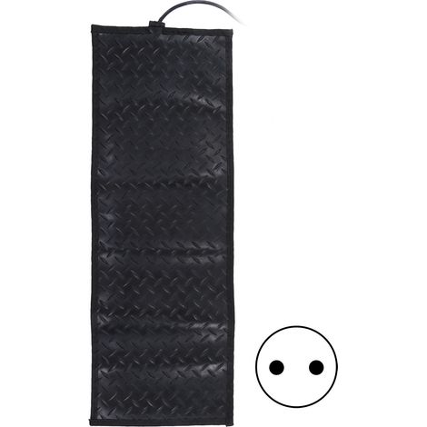 Tapis de déneigement hiver IP64 imperméable PVC caoutchouc chauffe rapide, antidérapant, prise UE 220-240V, 5m² (1/5)