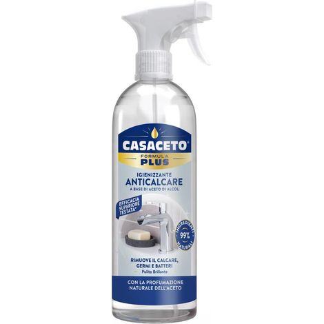 SPRAY CASACETO PLUS 750ML FORMULA PLUS IGIENIZZANTE E ANTICALCARE
