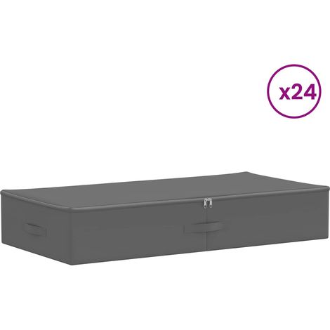 Maison Exclusive - Scatola di Stoccaggio 24 pz Tessuto non tessuto 90 x 48 x 15 cm (1/5)