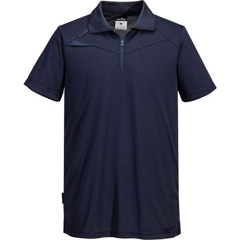 Polo DX4 de Manga Corta - Confort y Estilo para Ti - Todo marino - Talla M