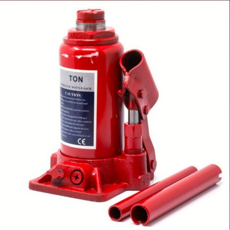 CRICK AUTO 6 T SOLLEVATORE IDRAULICO A PRESSIONE MARTINETTO BOTTIGLIA 988 ox