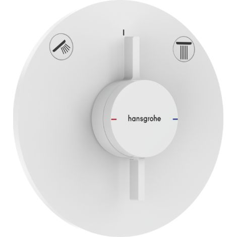 Hansgrohe DuoTurn S - Grifo empotrado para 2 aparatos, blanco mate 75418700 (1/5)