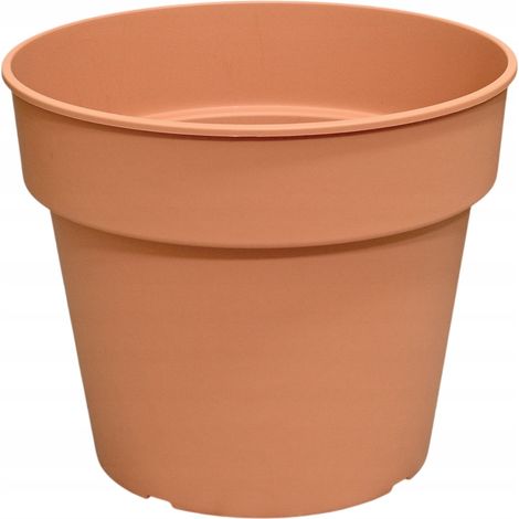 Pot en plastique pour semis, brique en terre cuite, 19,5 cm, Planti