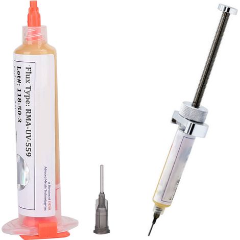 Pâte à braser sans nettoyage pour outils de réparation BGA/PGA, flux de soudure avec aiguille pour PCB/SMD, 10CC