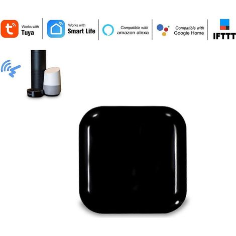 Telecomando a raggi infrarossi Wi-fi (2.4 GHz) universale compatibile con l'app di Tuya Smart Vita per l'aria condizionata, una TV e lettore DVD. (1/5)
