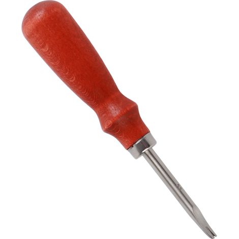 Couteau à biseauter le cuir 5,5 pouces, outil de coupe pour finition des bords en maroquinerie, lame 1,0mm