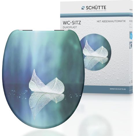 SCHÜTTE Sedile WC con chiusura morbida INDUSTRIAL GREY (1/5)