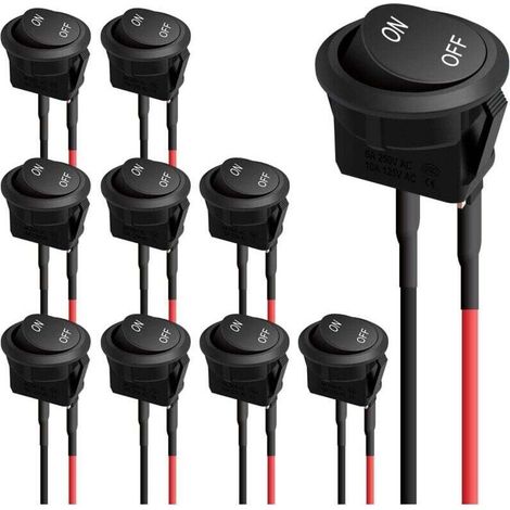 Set mit 36 runden, schwarzen Metall-Binderringen, 5 cm, für Duschvorhänge und Büronotizen (1/5)