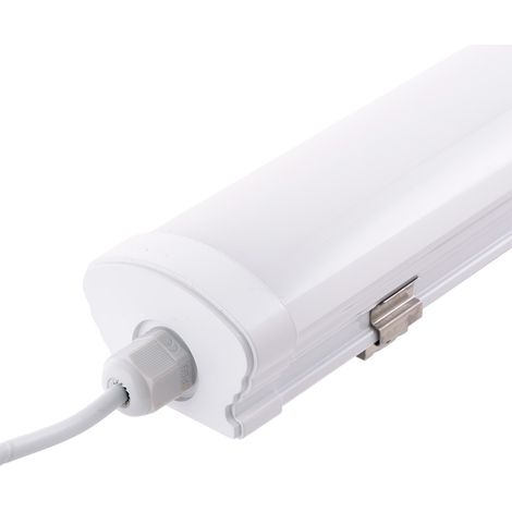 Équipement LED étanche 40W 3 600Lm 6000ºK 120Cm IP65 50 000H Capteur de proximité micro-ondes [HO-WP-40W-1200-CW]