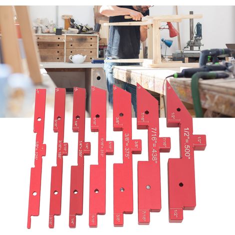 Barres de réglage pour table de défonceuse (fraises à bois, cales de réglage, barres de réglage pour scie circulaire) (1/5)