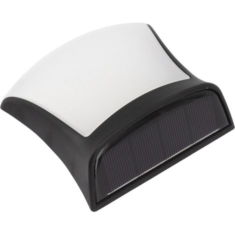 Applique murale solaire extérieure étanche IP55, lampe décorative de jardin avec détection intelligente pour clôture de cour (1/5)