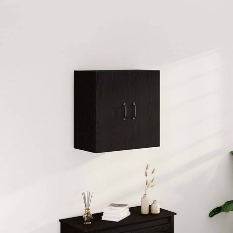 Wandschrank Schwarze Eiche 60 x 31 x 60 cm Holzwerkstoff