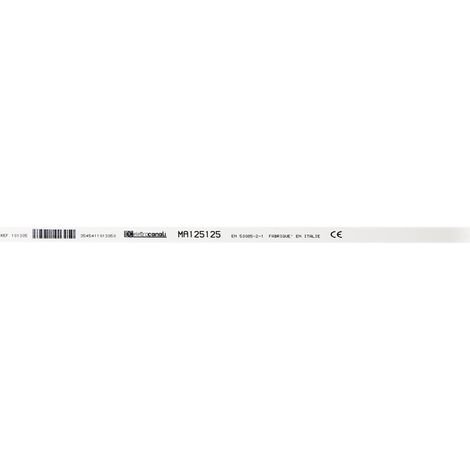 Canaleta para cable de TV (blanco 9016) 12 x 12 blanco 2 m (adhesiva)