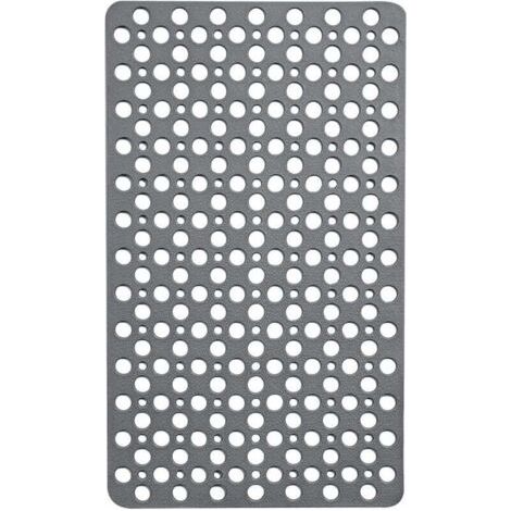 LaBlanc - Tappetino da bagno antiscivolo, impermeabile e resistente alle cadute, grigio, 75 x 43 cm (1/5)