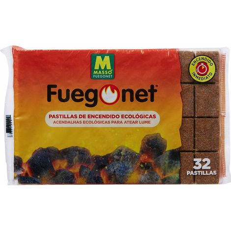 Pastillas a reddito ecologico Fugonet per barbocoa e chiminani, 24 + 8 unitМК libere (32) (1/2)