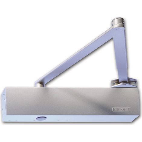 TS 4000 Türschließer mit Gestänge Größe EN 1-6 , Flügelbreite bis 1400mm ohne Feststellung, weiß
