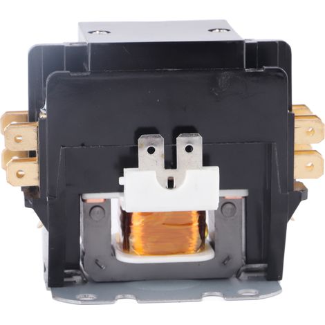 Contacteur de climatisation 32A, contacts en alliage d'argent, 2 pôles, relais de contacteur AC 240V pour distribution électrique (1/5)