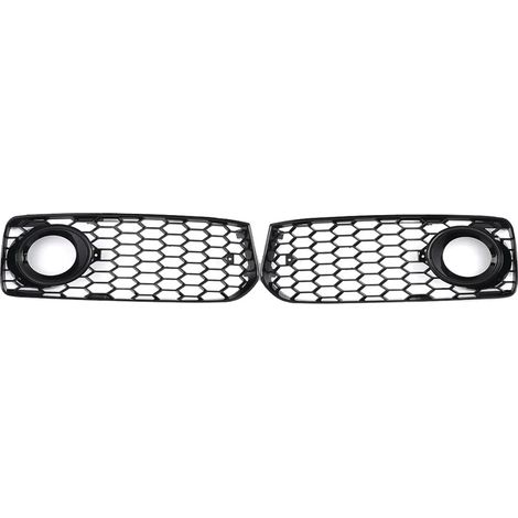 Couvercle de Grille de Feu Antibrouillard, Design en Maille en Nid d'Abeille, Installation Facile, comme montré (1/2)