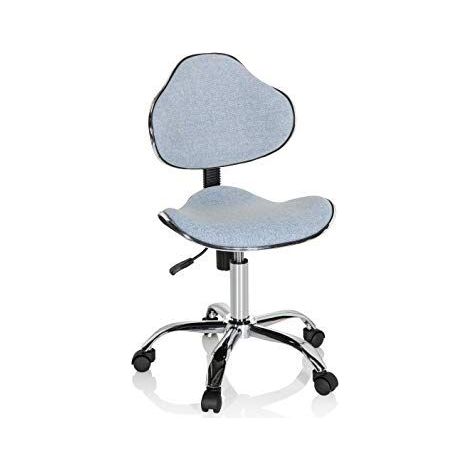 Chaise pour enfant / Chaise de bureau pour enfant KIDDY GTI-3 Tissu Bleu hjh OFFICE