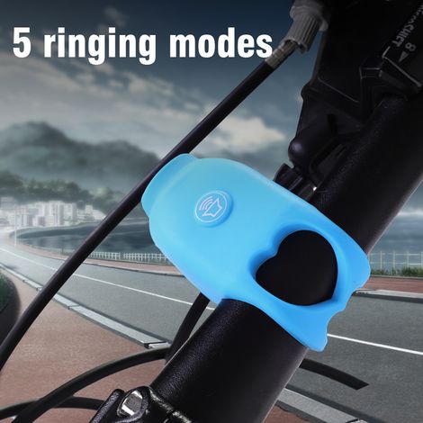 Sonnettes électriques pour vélo de montagne, 4 couleurs, accessoires pour guidon de vélo (1/5)
