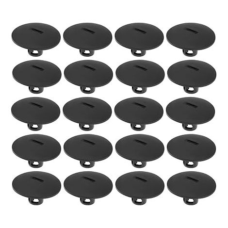 Clips de Fixation en Plastique pour Pare-Chocs de Voiture Bande de Garniture de Garde-Boue 9112935 Noir (1/5)