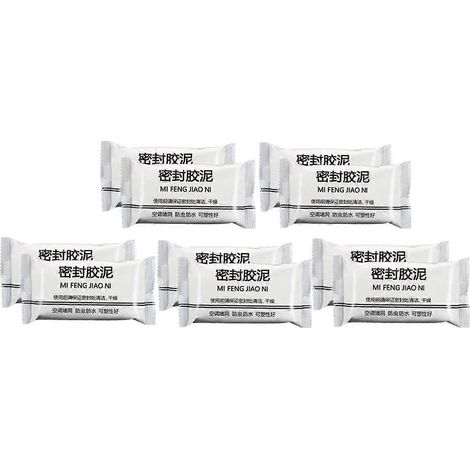 Lot de 10 mastics d'étanchéité Super Diamond Mud Seal, nouveau type de mastic blanc pour joints d'étanchéité étanches et réparation de conduits. (1/5)