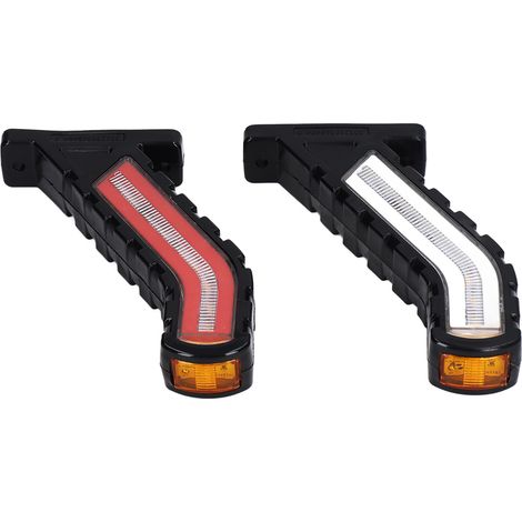 2-teilige LED-Rückleuchten, IP68 wasserdicht, 1500 lm superhelles Brems-/Blinklicht für LKW, Boot, Wohnwagen (1/5)