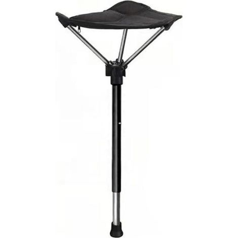Équipement auxiliaire extérieur innovant, tabouret pliable et télescopique réglable, adapté à la chaise haute portable à un pied p (1/4)