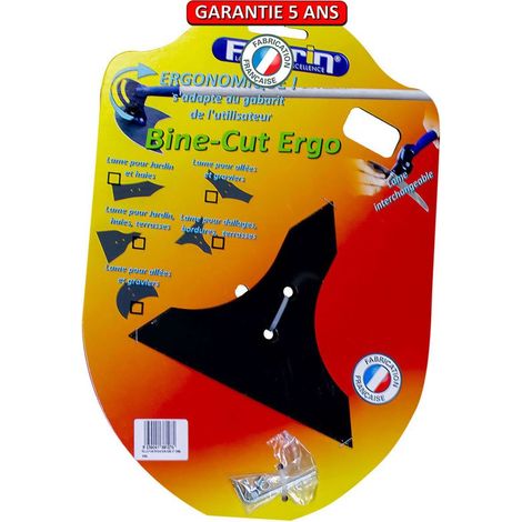 Lama 2 per taglio a bino + vite su cartone OUTILS PERRIN