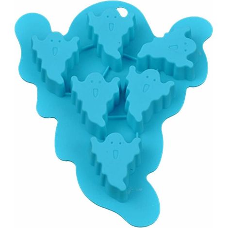 Moule Silicone Halloween - Fantome Chauve-Souris - Para Chocolate Galletas Gelatina Jabon - 2 Unidades (1/5)