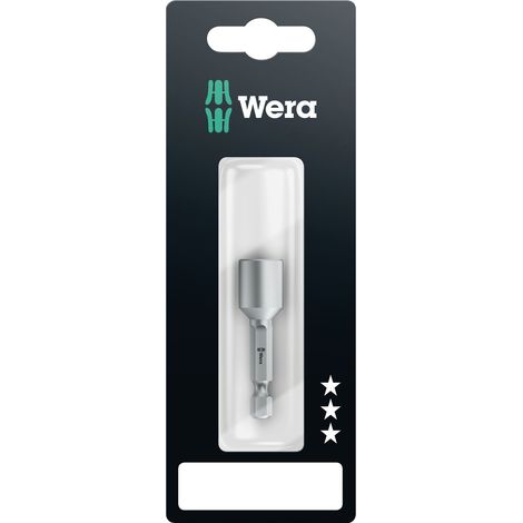 Wera 869/4 M 05073505001 Steckschlüssel-Maschinenaufnahme 10 mm Antrieb 1/4" (6.3 mm) 50 mm 1 St.