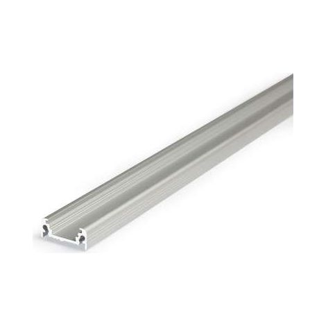 PROFILE PLAT 2000MM ALU ANODISE 14,4MM MIIDEX VISION-EL 9884