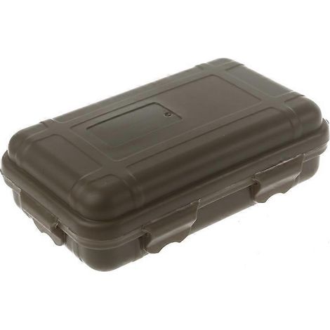 Wasserdichte und druckbeständige Box für EDC-Outdoor-Überlebensausrüstung, staubdicht und stoßfest.