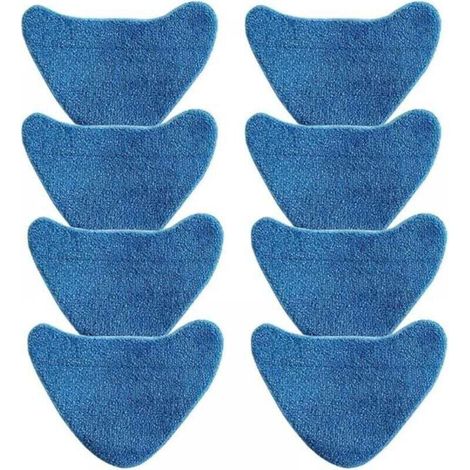 8 lingettes microfibres pour aspirateurs robots, tampons de nettoyage pour modèle WH01100 (1/4)