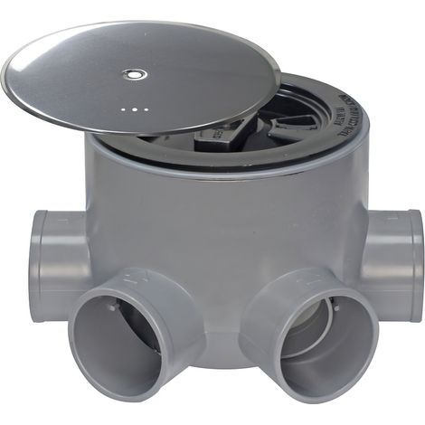 Sifone serbatoio pvc wolfpack t 85 a diametro 50 40 mm