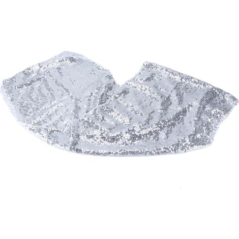 Nappe Brillante Élastique Or et Argent, Idéale pour Réceptions et Événements Festifs, Décoration de Table de Fête (1/5)