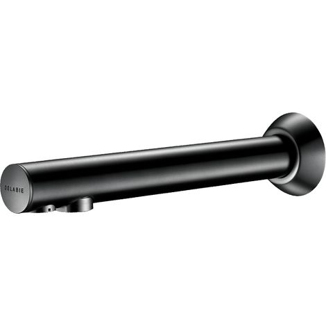 Delabie WT-Ventil BINOPTIC UP Auslauf matt schwarz L. 200 Netzbetrieb