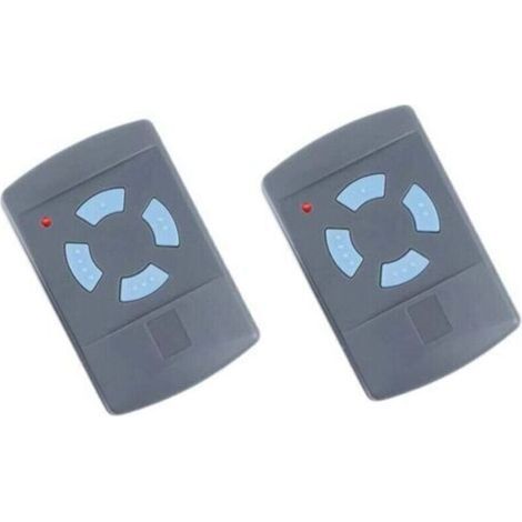 Télécommande de Garage Sdre HSM4 868 MHz avec 4 Boutons Couleur Bleue Remplacer Les émetteurs Hormann 868 MHz HS4 HSM2 HSP4 868 HS1 868 Tubauto HSM4 868 Tubauto HS4 868Fréquence, 2PACK (1/4)