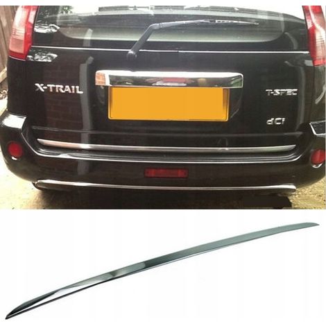 Nissan X-trail T31 T-31 - Embellecedor cromado para el portón trasero (1/5)