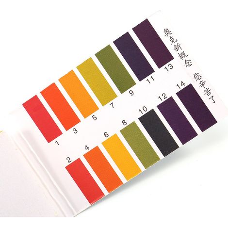WALRONT 1 Set 80 Strips Full Range pH Alkaline Acid 1-14 Test Paper Water Litmus Testing Kit