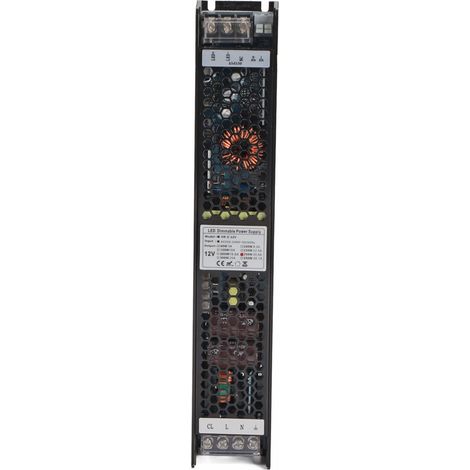 Bloc d'alimentation dimmable 250W, boîtier en alliage d'aluminium, contrôle SCR 010V PWM DALI, 12V 20.8A pour éclairage LED (1/5)