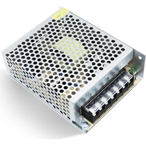 Alimentation 12V 10A Transformateur LED 120W Commutation Alimentation AC 110V/220V DC 12V Convient aux bandes lumineuses LED,aux signaux lumineux de sonde, à la vidéosurveillance,aux radios (1/4)