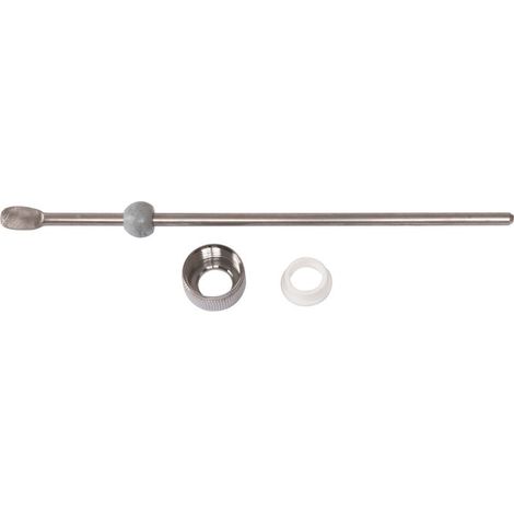 Valentin – Tirette horizontale en laiton de levier de clapet – Filetage entrée 0.5cm – Longueur 19cm – Pour lavabo et bidet