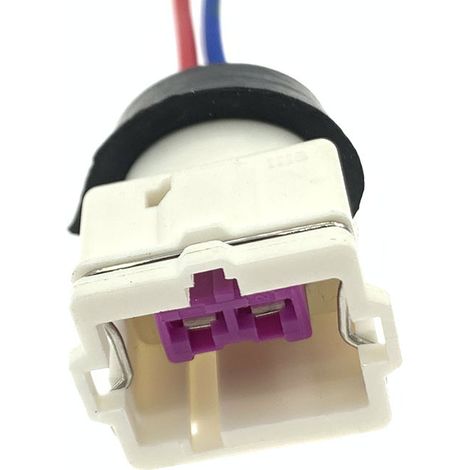 DJ7024E-3.5-21 est une prise blanche domestique (144473-8) pour les connecteurs de klaxon de voiture.