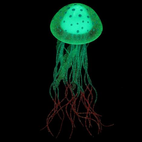 Decorative Fake Jellyfish Adorable Jellyfish Decor Vivid Aquarium Ornament Aquarium Accessory (1/5)