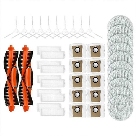 Hauptseitenbürste für den Saugroboter M30 Pro, kompatibles Ersatzteil, hochwertige Rotationsbürste, einfache Wartung, effektiver Ersatz für die Originalbürste. (1/5)