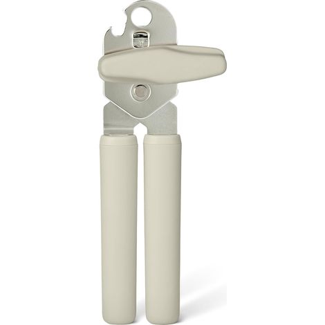 Basics Ouvre-Boîtes Manuel, Manche Ergonomique Souple, Passe au Lave-Vaisselle, Gris Lin (1/4)