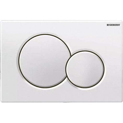 Flush Plate Compatible with Geberit Sigma 01, UP320, UP300, UP720, Flush Plate with Mounting Frame, Replacement Parts for Toilets
